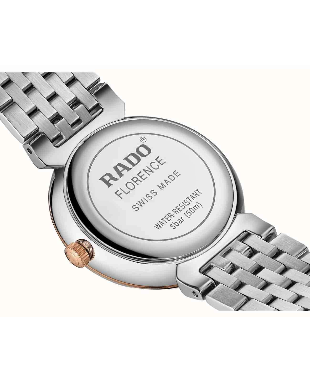 Rado Rado Florence Classic R48913403 Classic — детали корпуса и нержавеющая сталь с pvd-покрытием