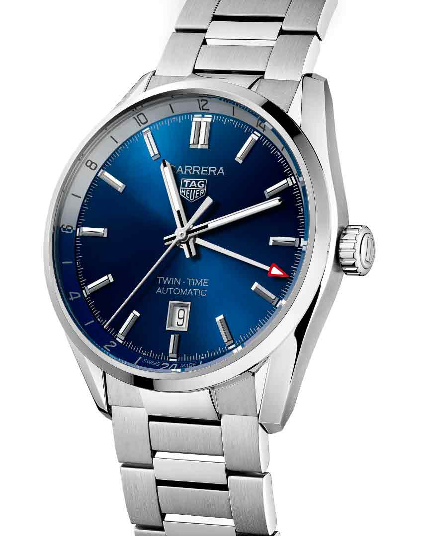 TAG Heuer TAG Heuer Carrera WBN201A.BA0640, carrera швейцария мужские часы на браслете нержавеющая сталь боковой вид