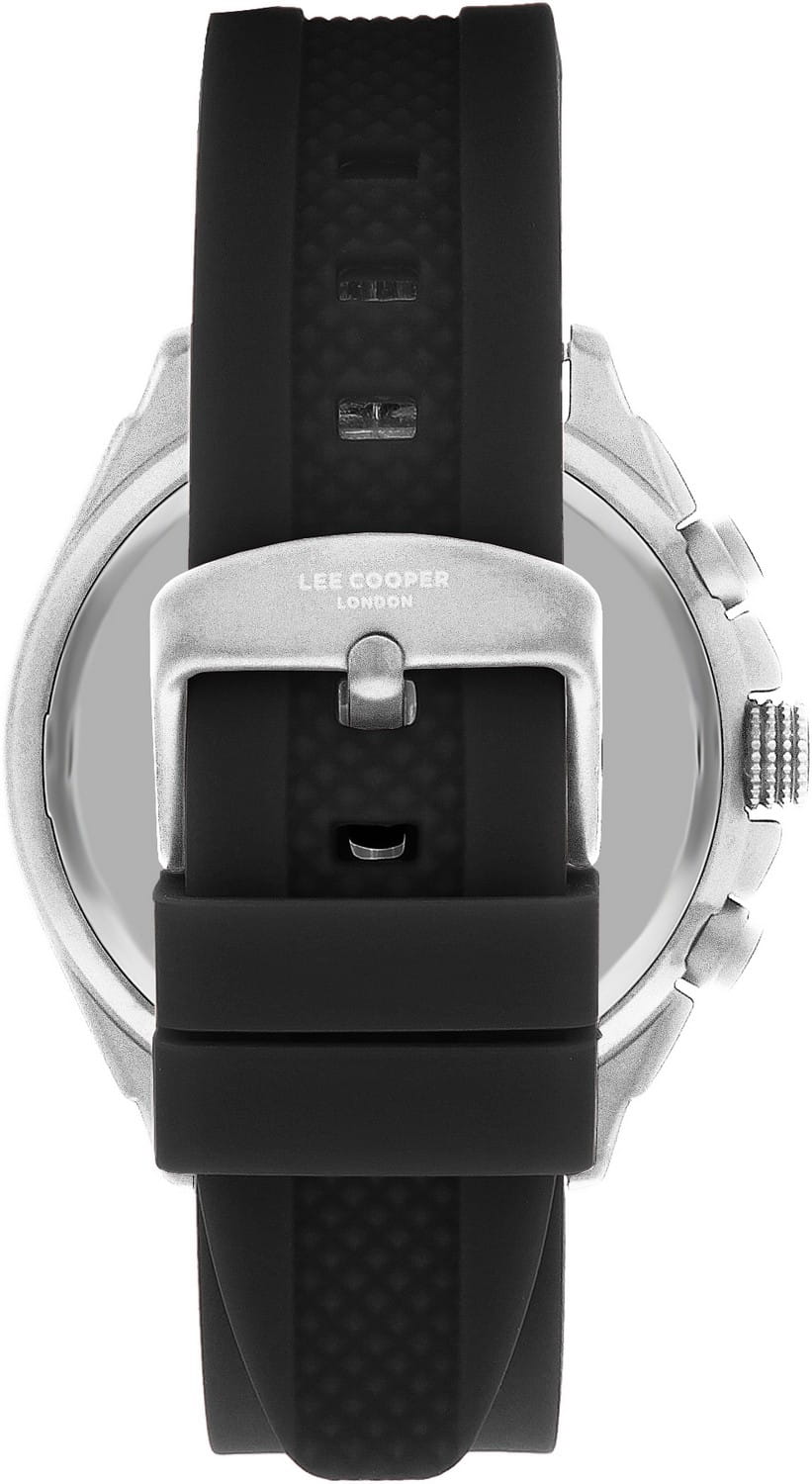 Lee Cooper Lee Cooper LC07545.351,  англия мужские часы на браслете каучук боковой вид