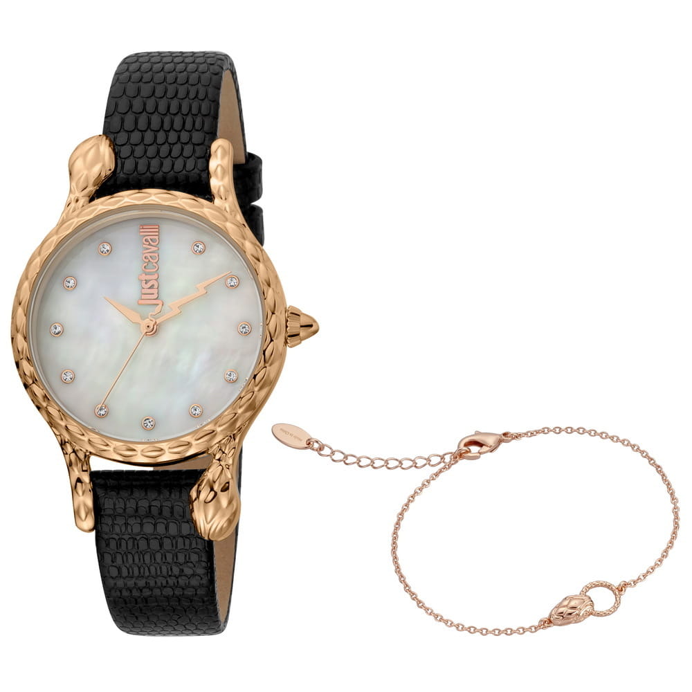 Just Cavalli Just Cavalli Animalier JC1L125L0035,  италия женские часы на браслете кожаный боковой вид