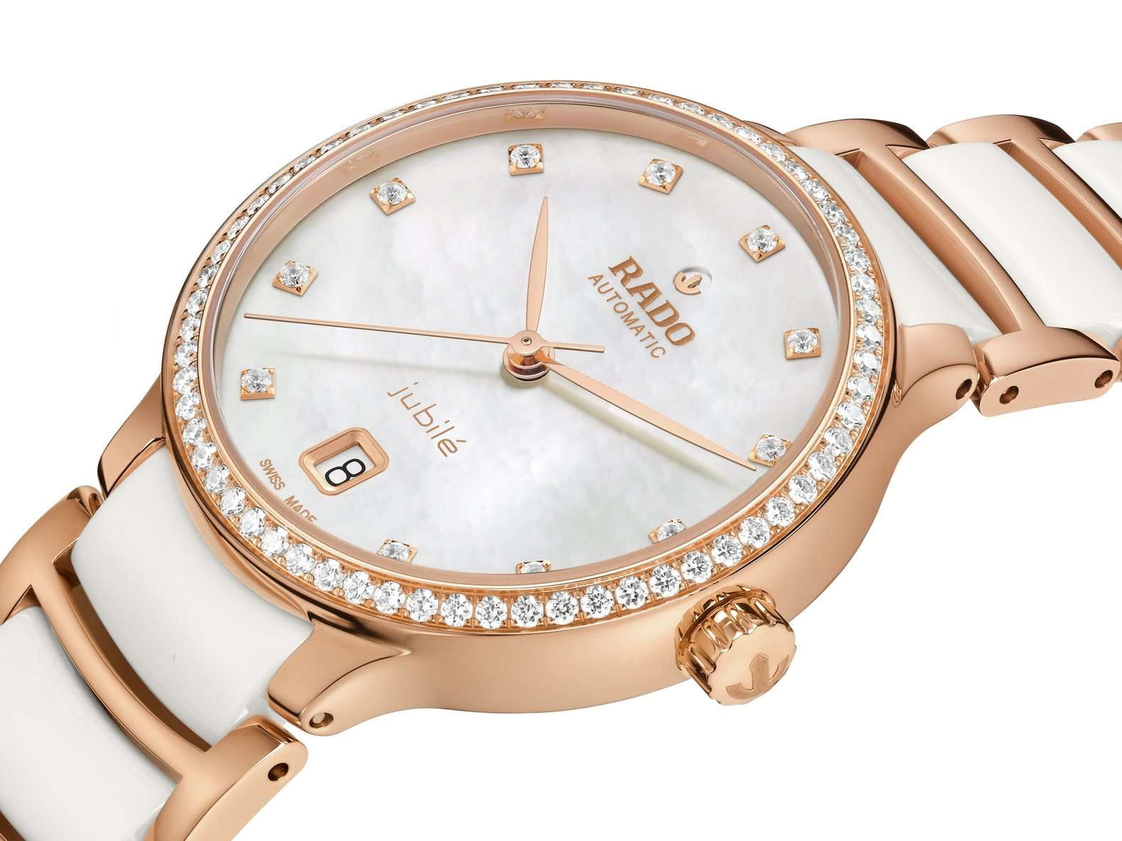 Rado Rado Centrix Diamonds R30230902 , наручные женские часы фото под углом