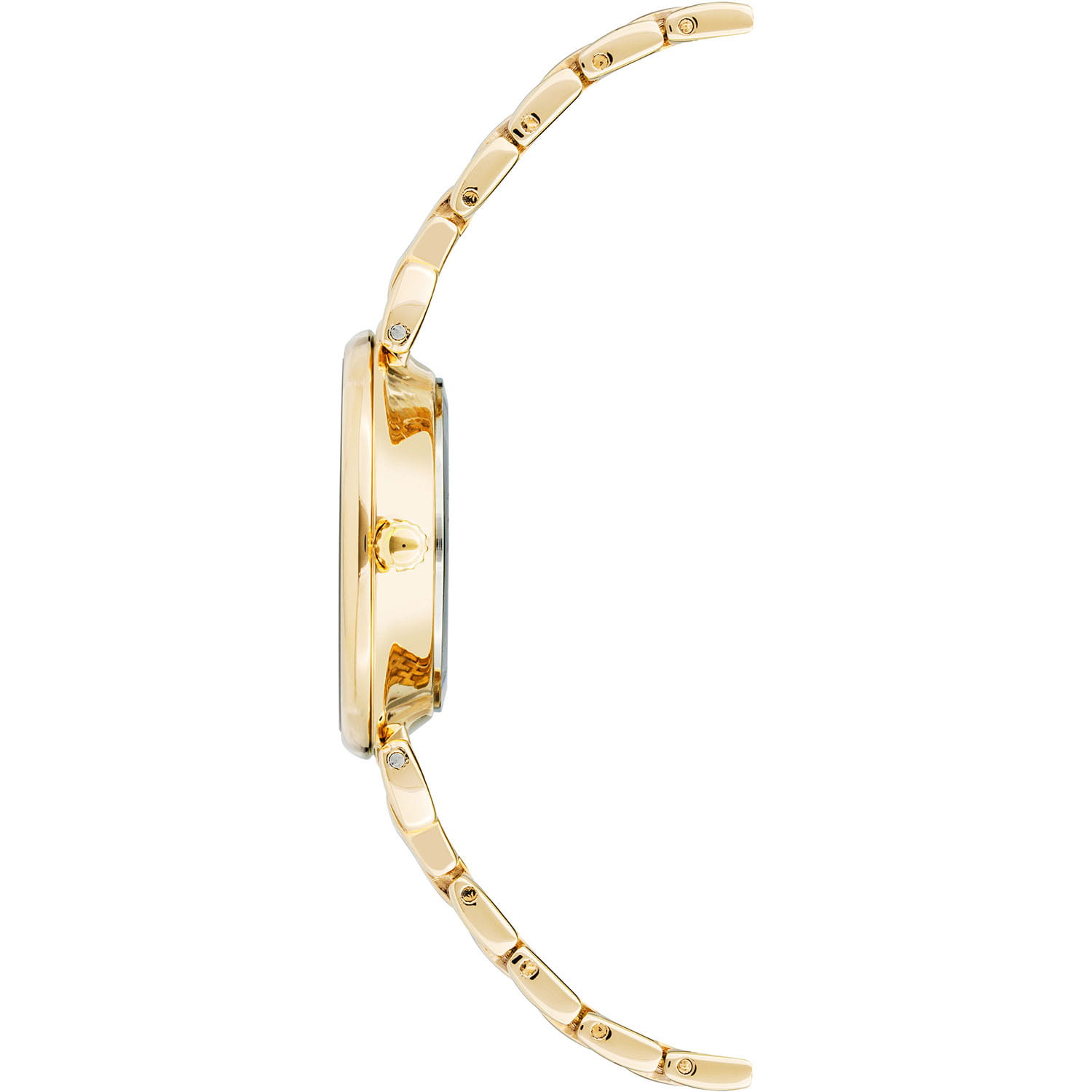 Anne Klein Anne Klein 3872CHGB,  сша женские часы на браслете сталь c pvd покрытием боковой вид