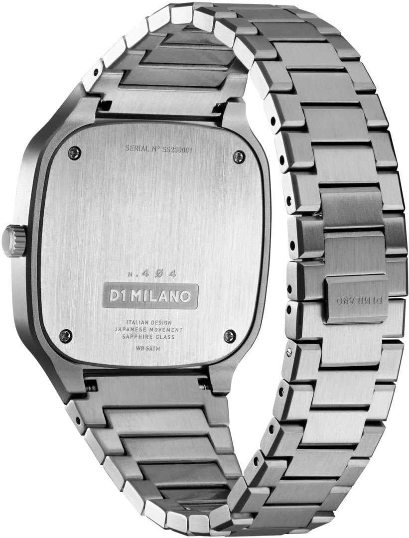 Оригинальные часы D1 Milano D1 Milano Square SQBJ07 кварцевые калибр механизма miyota 1l22 общий вид