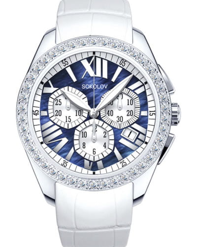 Sokolov 149.30.00.001.09.02.2 , наручные женские часы фото под углом