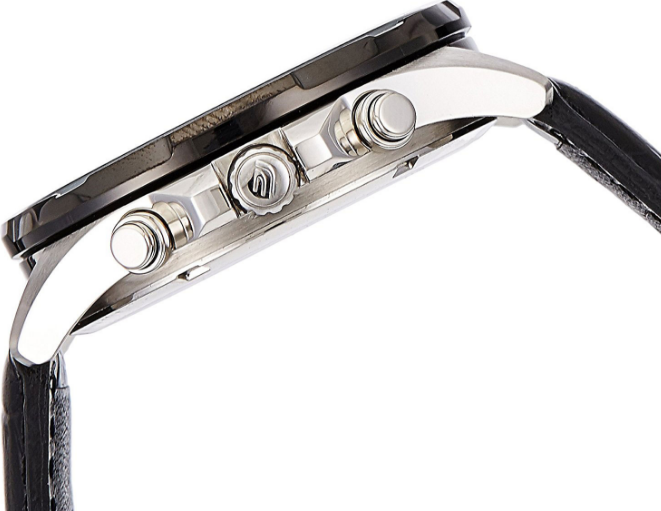 Casio Casio Edifice EFR-304BL-1A, edifice япония мужские часы на браслете 18-каратное желтое золото боковой вид