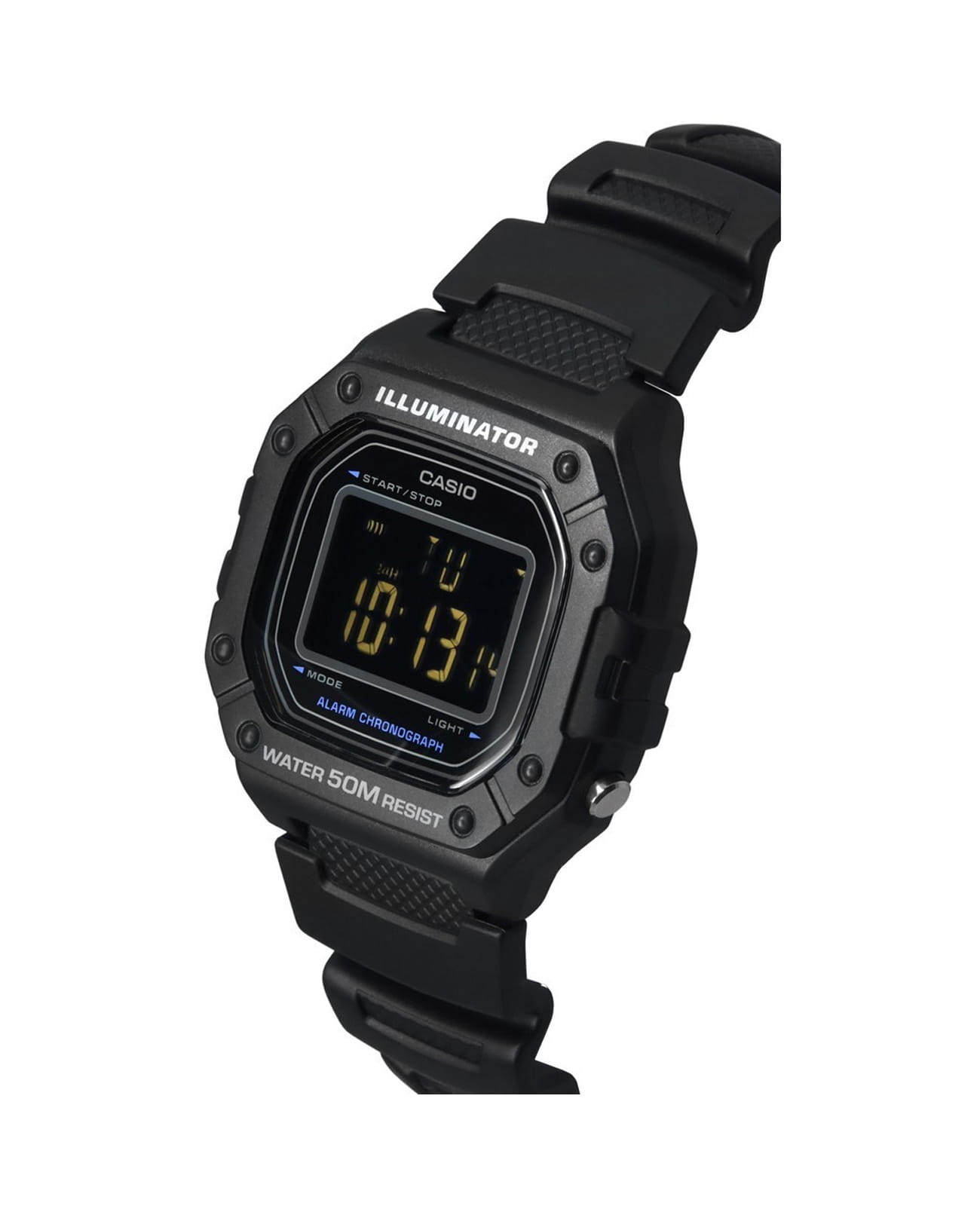 Оригинальные часы Casio Casio Collection W-218H-1B кварцевые калибр механизма  общий вид