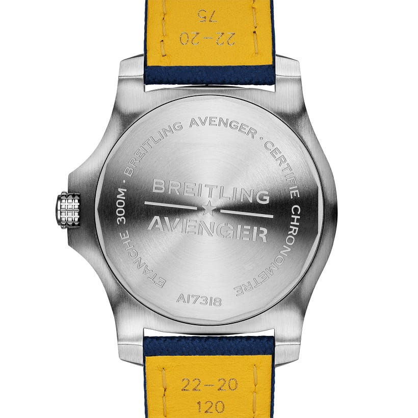 Оригинальные часы Breitling Breitling Avenger Automatic 43 A17318101C1X2 механические калибр механизма breitling 17 общий вид