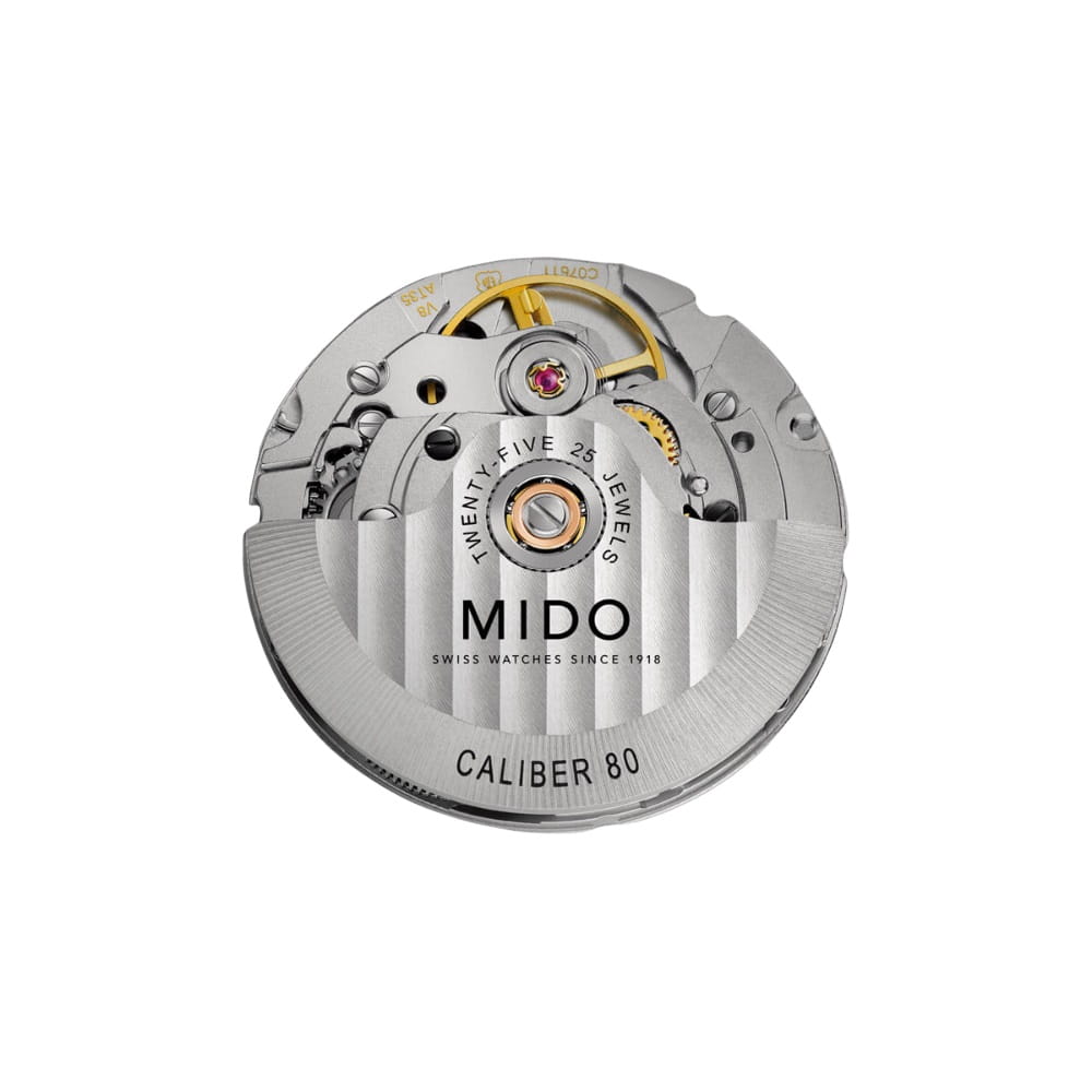 Оригинальные часы Mido Mido Baroncelli Signature M037.407.22.031.01 механические калибр механизма mido calibre 80 (на базе eta c07.611) общий вид