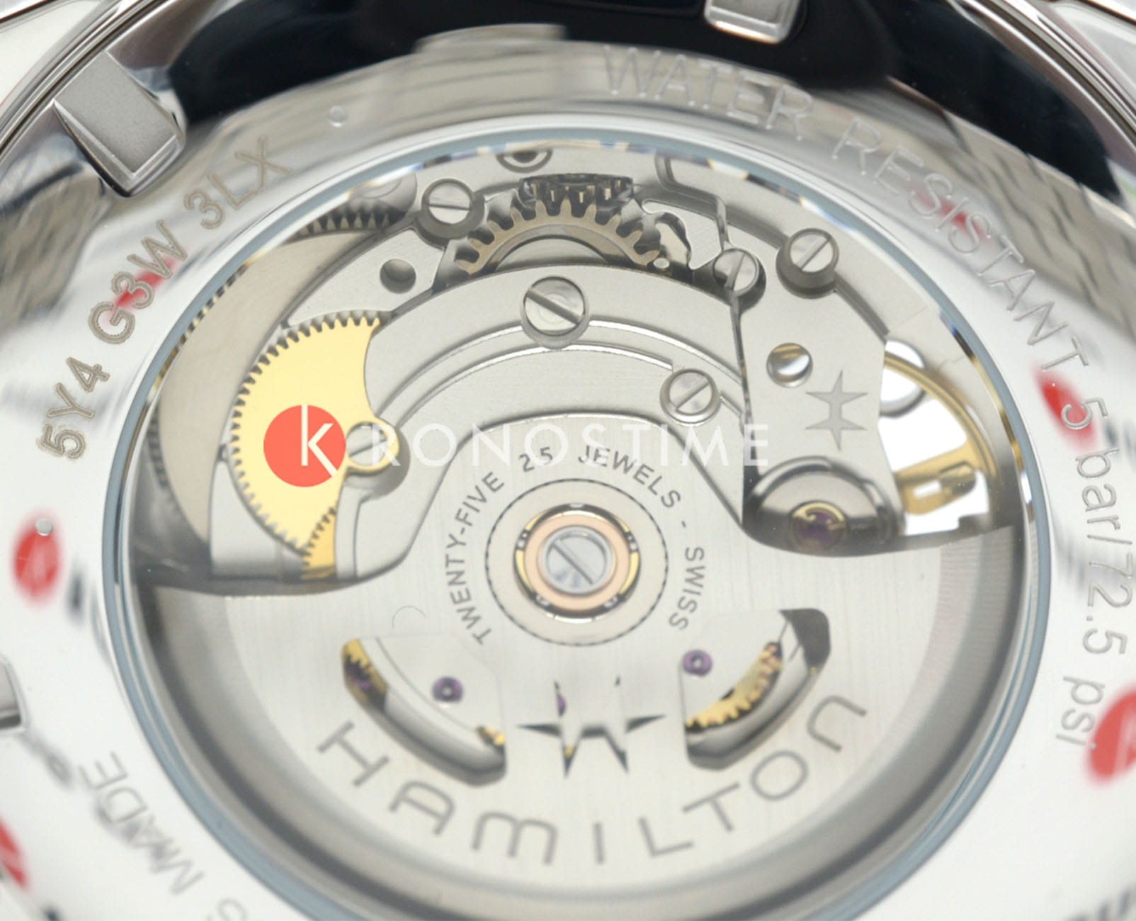 Оригинальные часы Hamilton Hamilton Jazzmaster Open Heart Auto H32705181 механические калибр механизма h-10 общий вид
