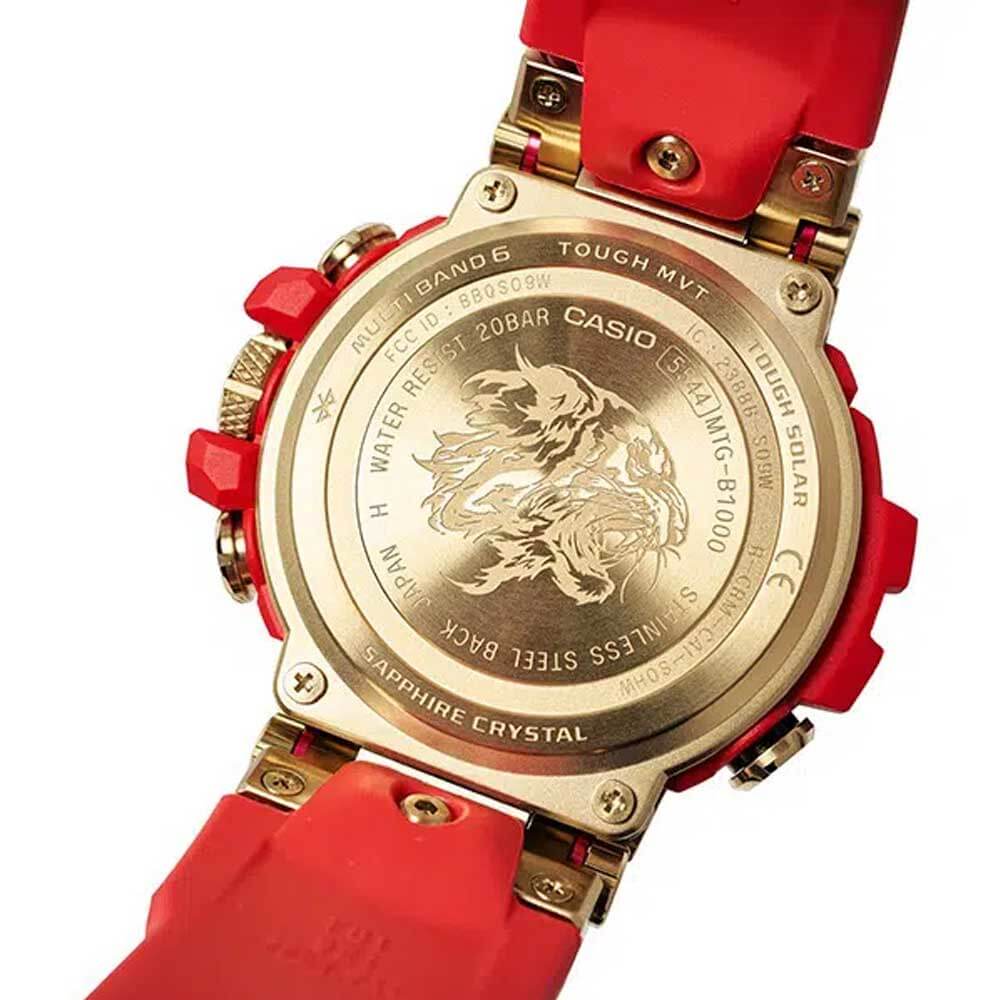 Casio Casio G-Shock Premium MTG-B1000CX-4A, g-shock япония мужские часы на браслете полимер боковой вид