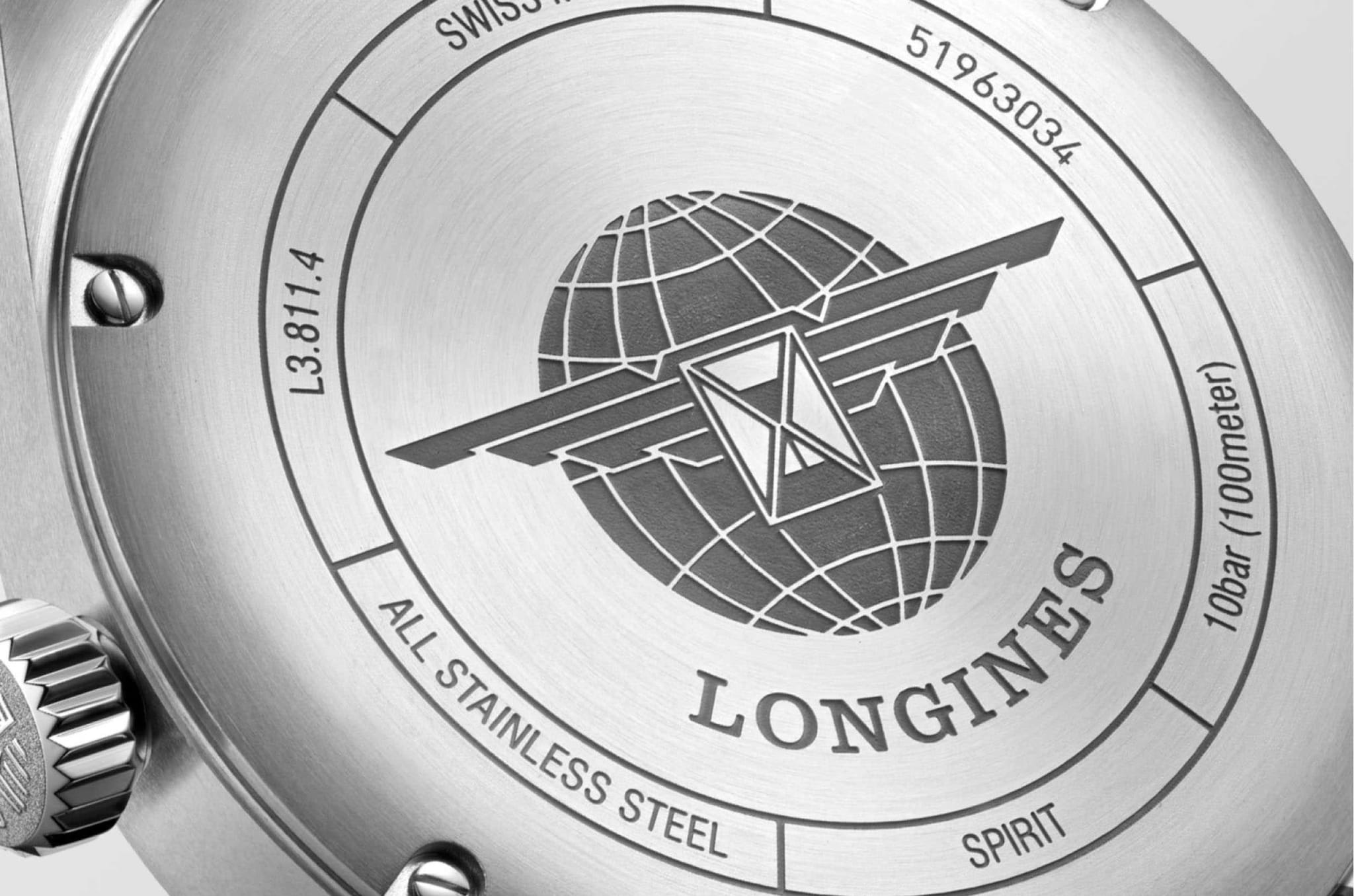 Longines Longines Conquest L3.811.4.53.3 кварцевые мужские часы часы крупный план черный циферблата