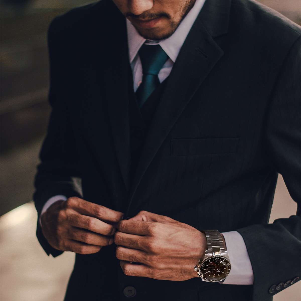 Jaguar Jaguar Executive Diver Chrono J861/3  — детали корпуса и нержавеющая сталь