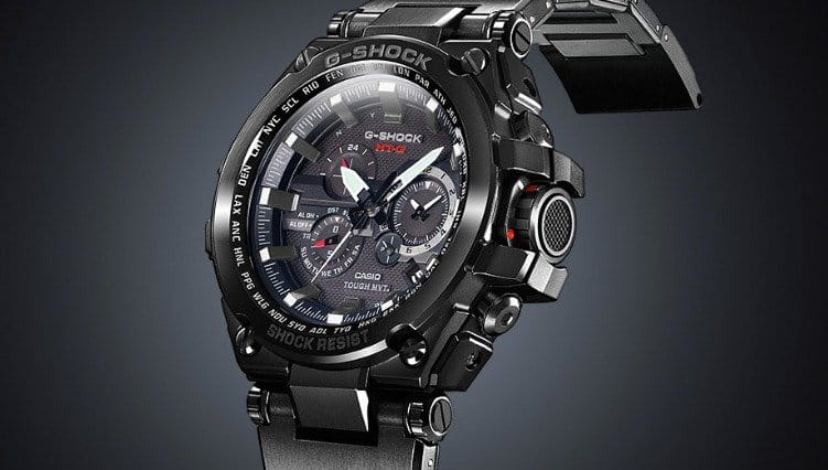 Casio Casio G-Shock Premium MTG-S1000BD-1AER, g-shock япония мужские часы на браслете сталь с ip покрытием боковой вид