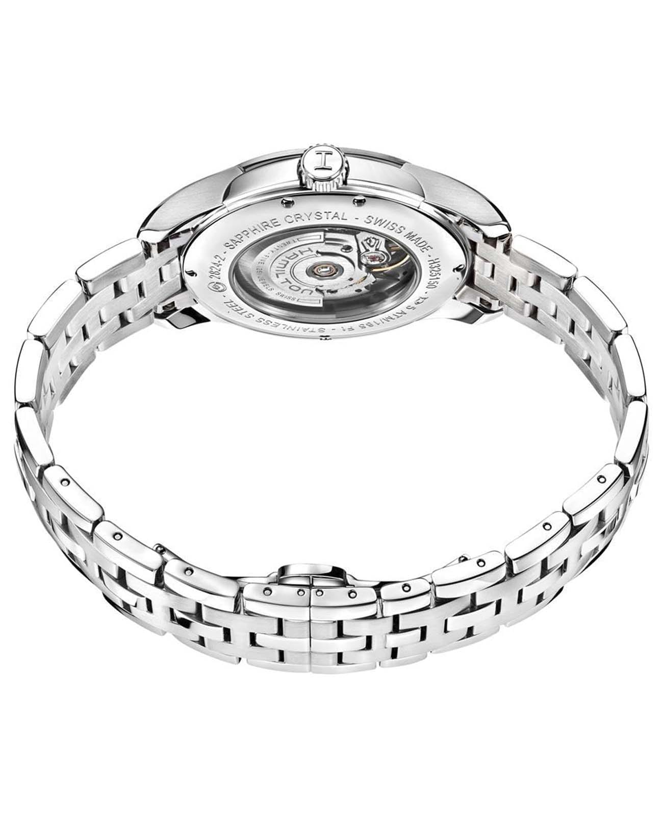 Hamilton Hamilton Jazzmaster Viewmatic Auto H32515155, jazzmaster швейцария мужские часы на браслете нержавеющая сталь боковой вид