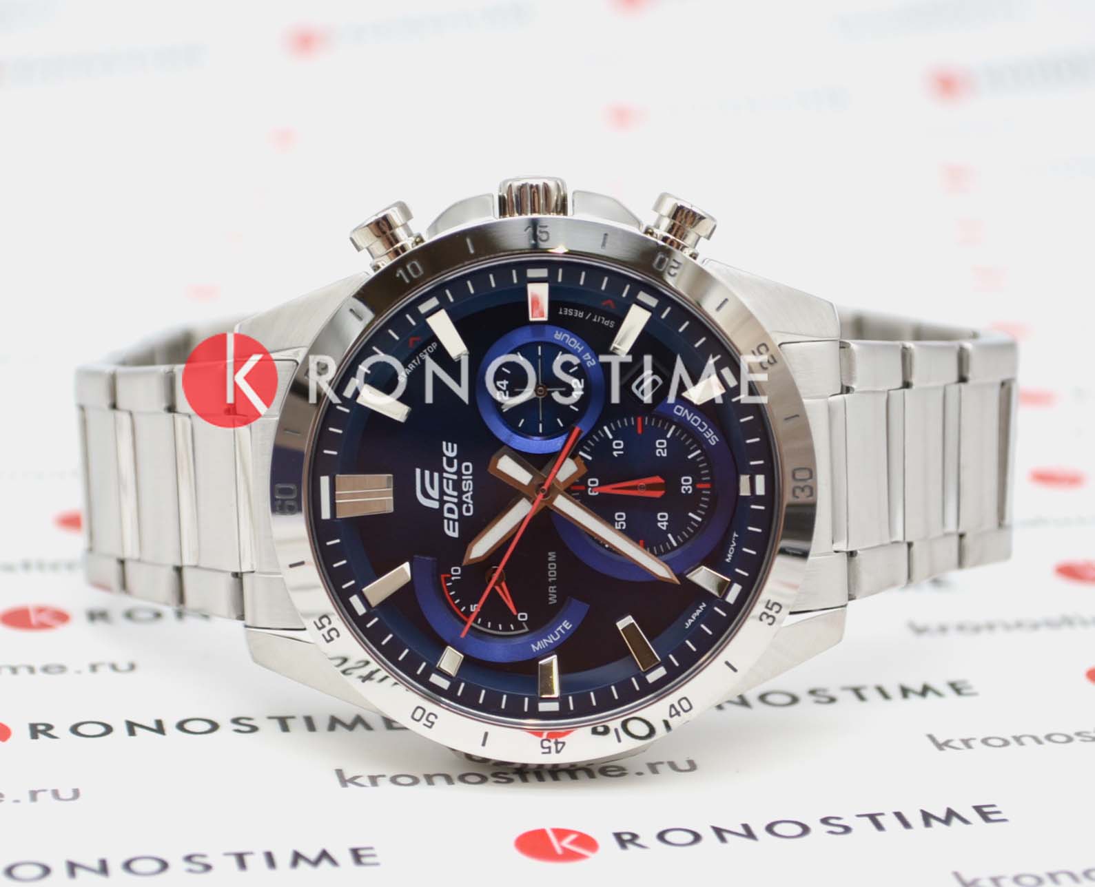 Casio Casio Edifice EFR-573D-2AVUDF (EFR-573D-2A) кварцевые часы с аксессуарами мужские часы модель EFR-573D-2A