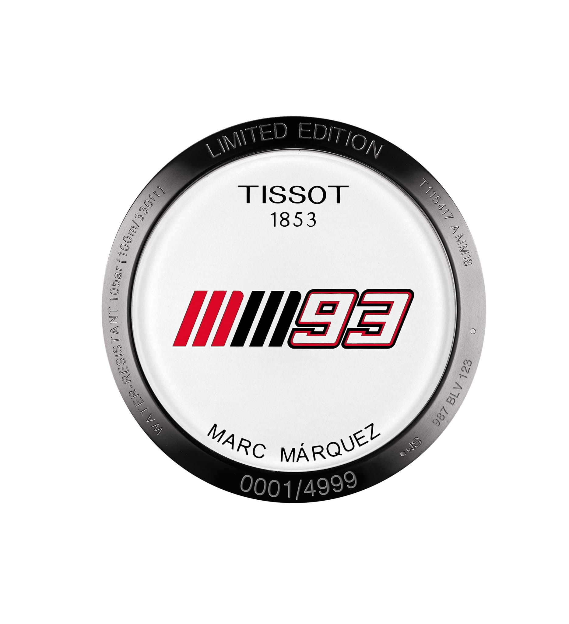 Tissot Tissot T-Race Marc Marquez 2018 T115.417.37.061.05 T Race — детали корпуса и силикон