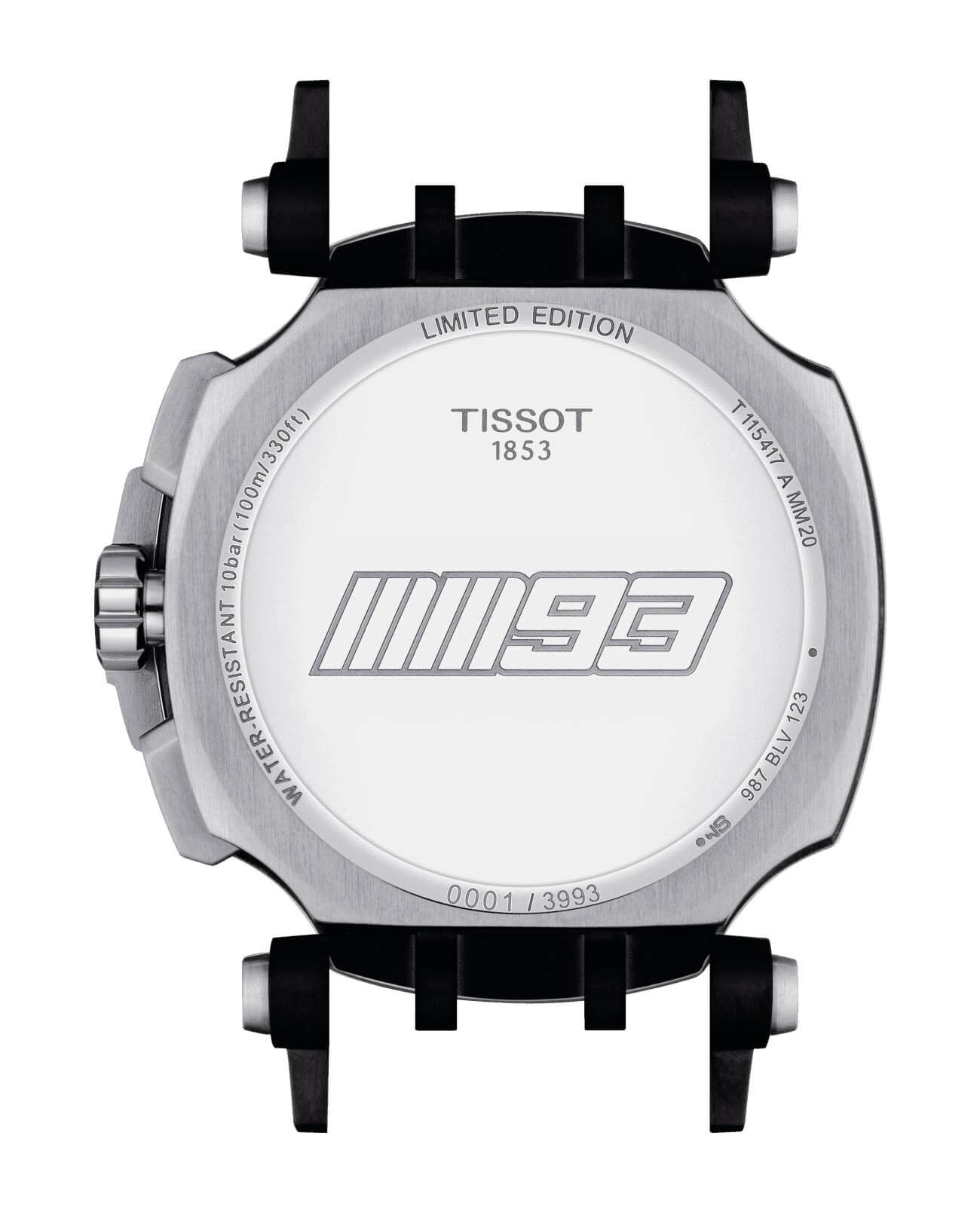 Tissot Tissot T-Race Marc Marquez 2020 Limited Edition T115.417.27.057.01 мужские часы черный циферблат на запястье