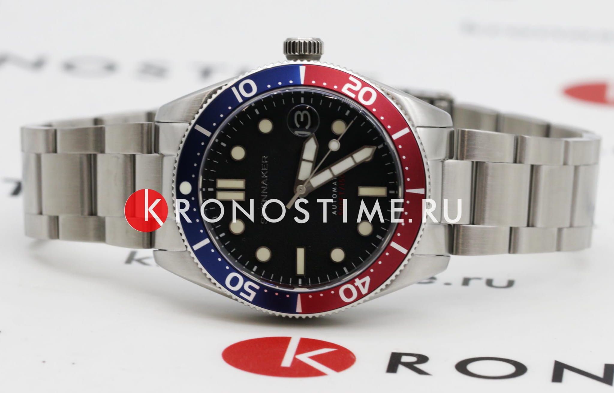 Spinnaker Spinnaker Croft SP-5100-11  - задняя крышка сталь металл корпуса, англия часы