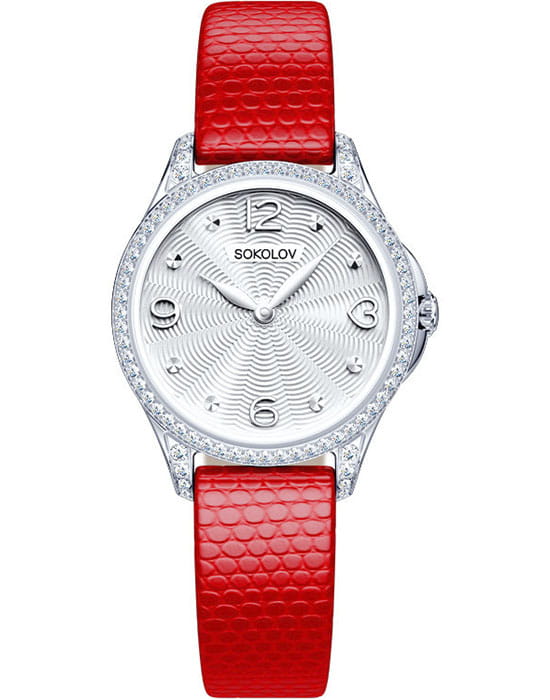 Sokolov 137.30.00.001.01.03.2 , наручные женские часы фото под углом