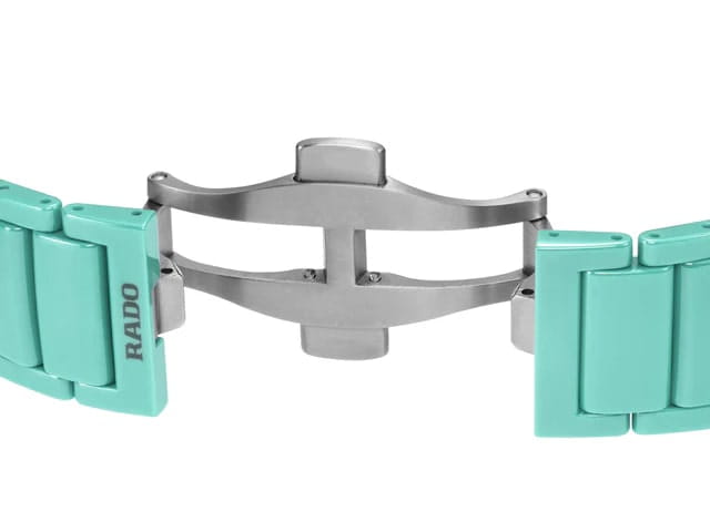 Rado Rado True Square Automatic Open Heart R27176712 мужские часы зеленый циферблат на запястье