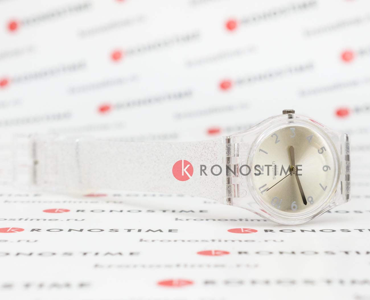 Swatch Swatch Lady LK343E женские часы серебристый циферблат на запястье