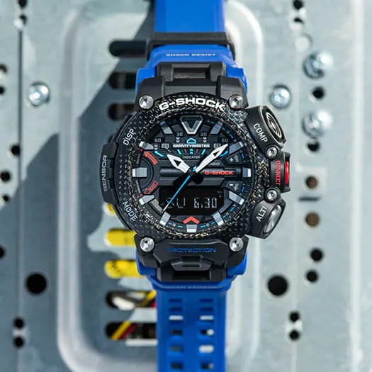 Casio Casio G-Shock GR-B200-1A2, g-shock япония мужские часы на браслете пластик боковой вид