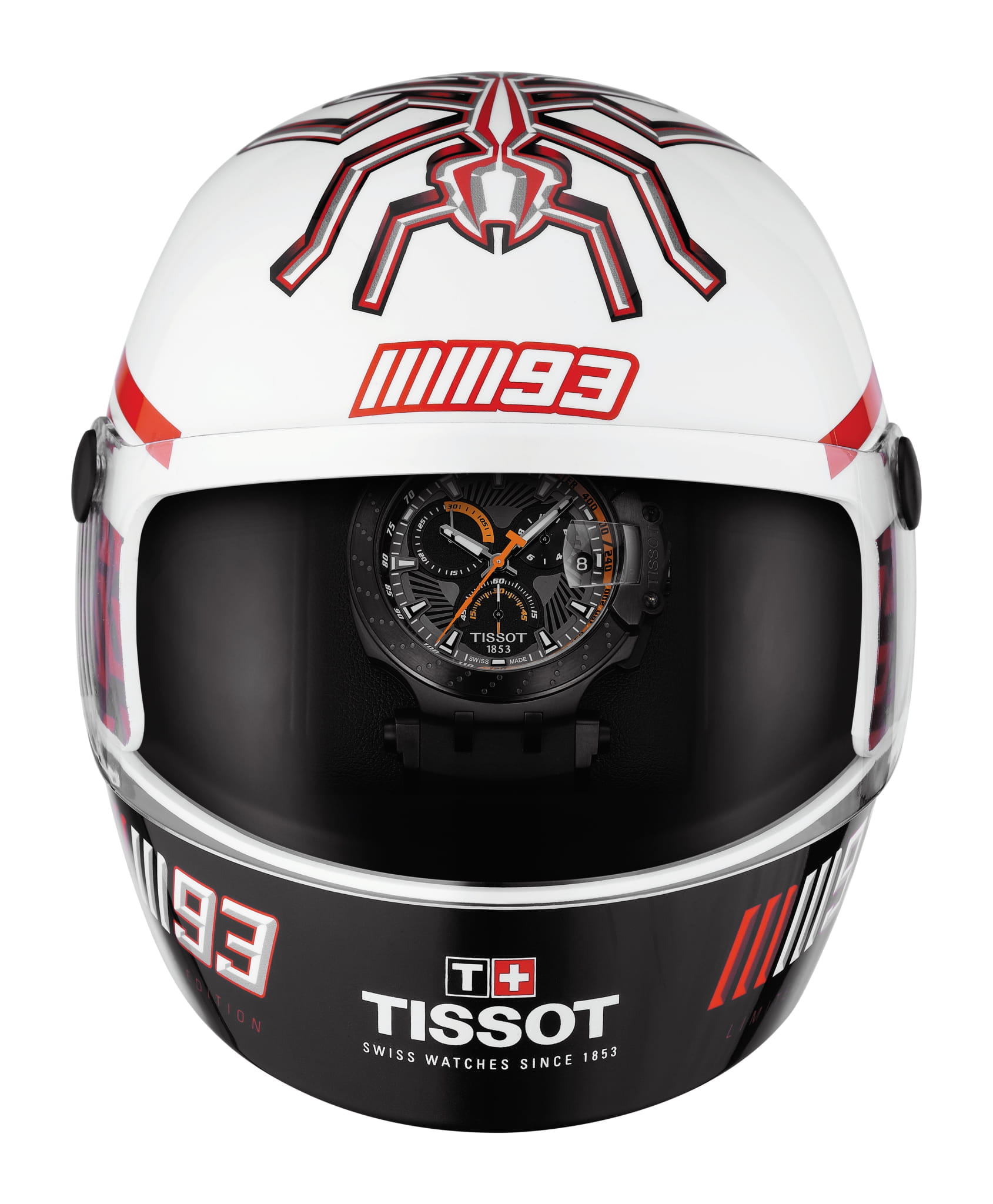 Tissot Tissot T-Race Marc Marquez 2018 T115.417.37.061.05 кварцевые часы с аксессуарами мужские часы модель T1154173706105
