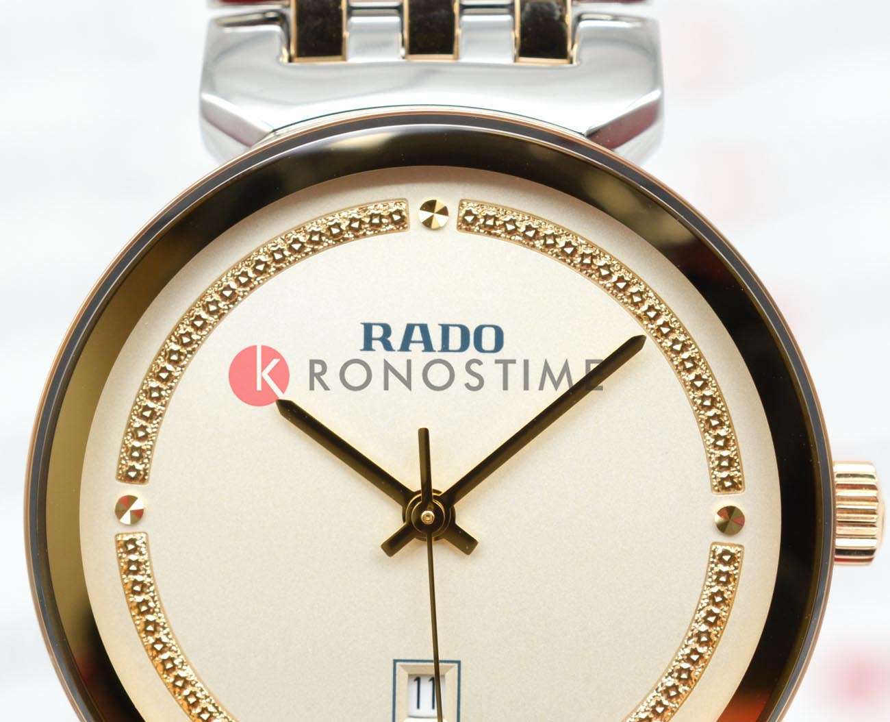 Rado Rado Florence Classic R48913403, florence швейцария женские часы на браслете нержавеющая сталь с pvd-покрытием боковой вид