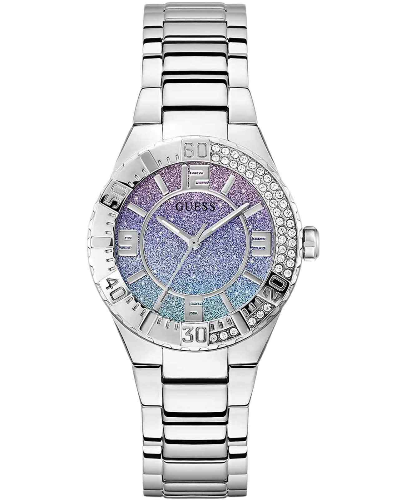 Guess Guess Dress GW0882L1  GW0882L1 кварцевые женские часы  циферблат, браслет нержавеющая сталь — вид спереди