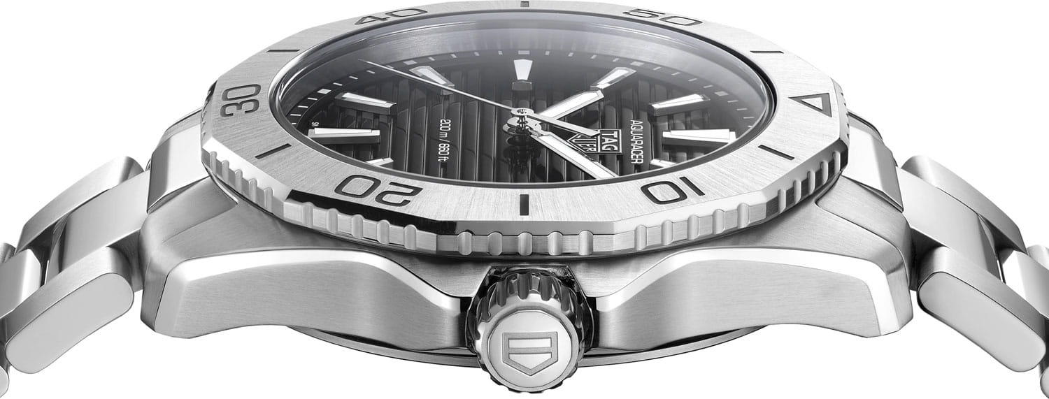 Оригинальные часы TAG Heuer TAG Heuer Aquaracer Professional 200 WBP1110.BA0627 кварцевые калибр механизма  общий вид