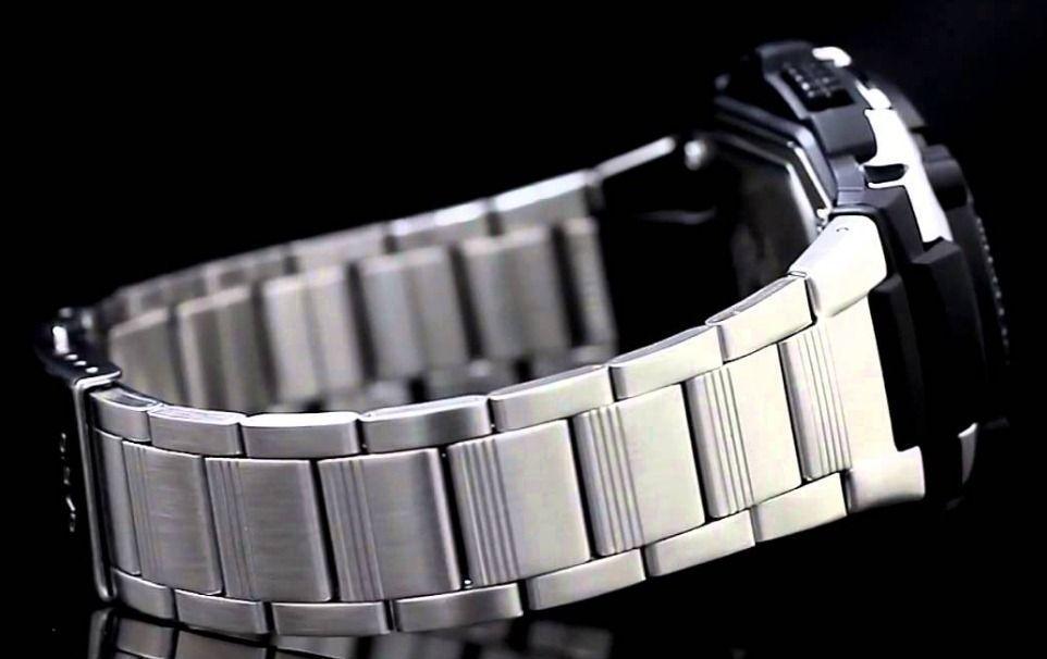 Casio CASIO WAVE CEPTOR WV-200DE-1A, illuminator япония мужские часы на браслете  боковой вид