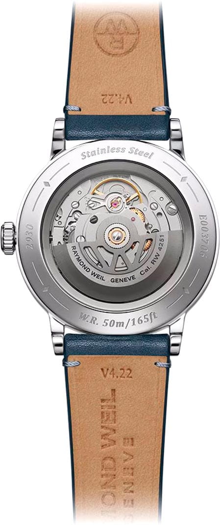 Raymond Weil Raymond Weil Millesime 2125-SCS-50011 женские часы синий циферблат на запястье