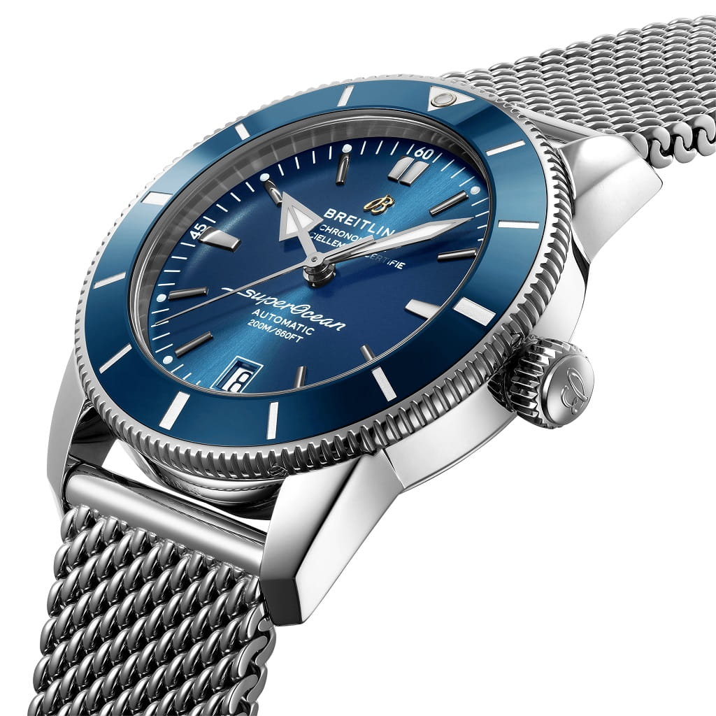 Breitling Breitling Superocean Heritage B20 Automatic 42 AB2010161C1A1 , наручные мужские часы фото под углом