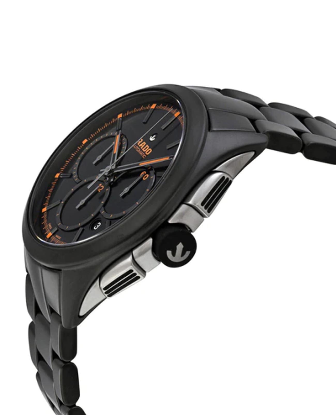 Rado Rado HyperChrome Automatic Chronograph R32525162 мужские часы черный циферблат на запястье