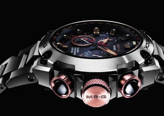 Casio Casio G-Shock MRG-G1000DC-1A MRG - задняя крышка титан корпуса, япония часы