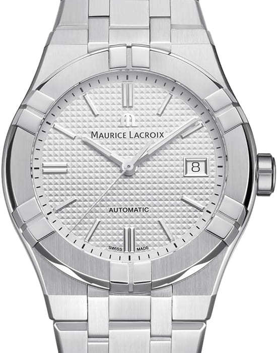 Maurice Lacroix Maurice Lacroix Aikon Automatic Date AI6007-SS002-130-1 , наручные женские часы фото под углом