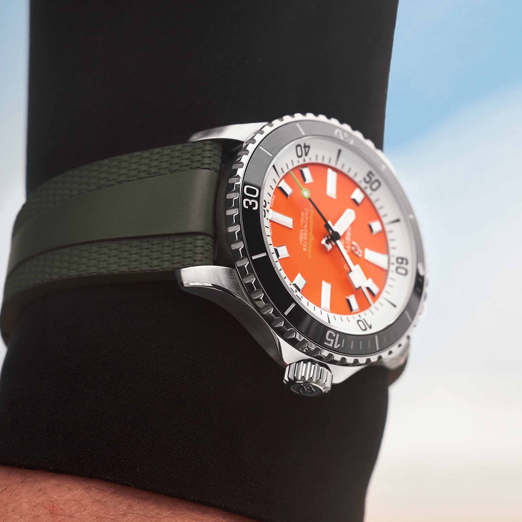Оригинальные часы Breitling Breitling Superocean Automatic 42 Kelly Slater A173751A1O1S1 механические калибр механизма breitling 17 общий вид