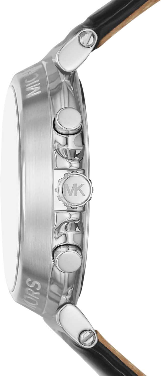 Michael Kors Michael Kors Maren MK7499,  сша женские часы на браслете кожаный боковой вид