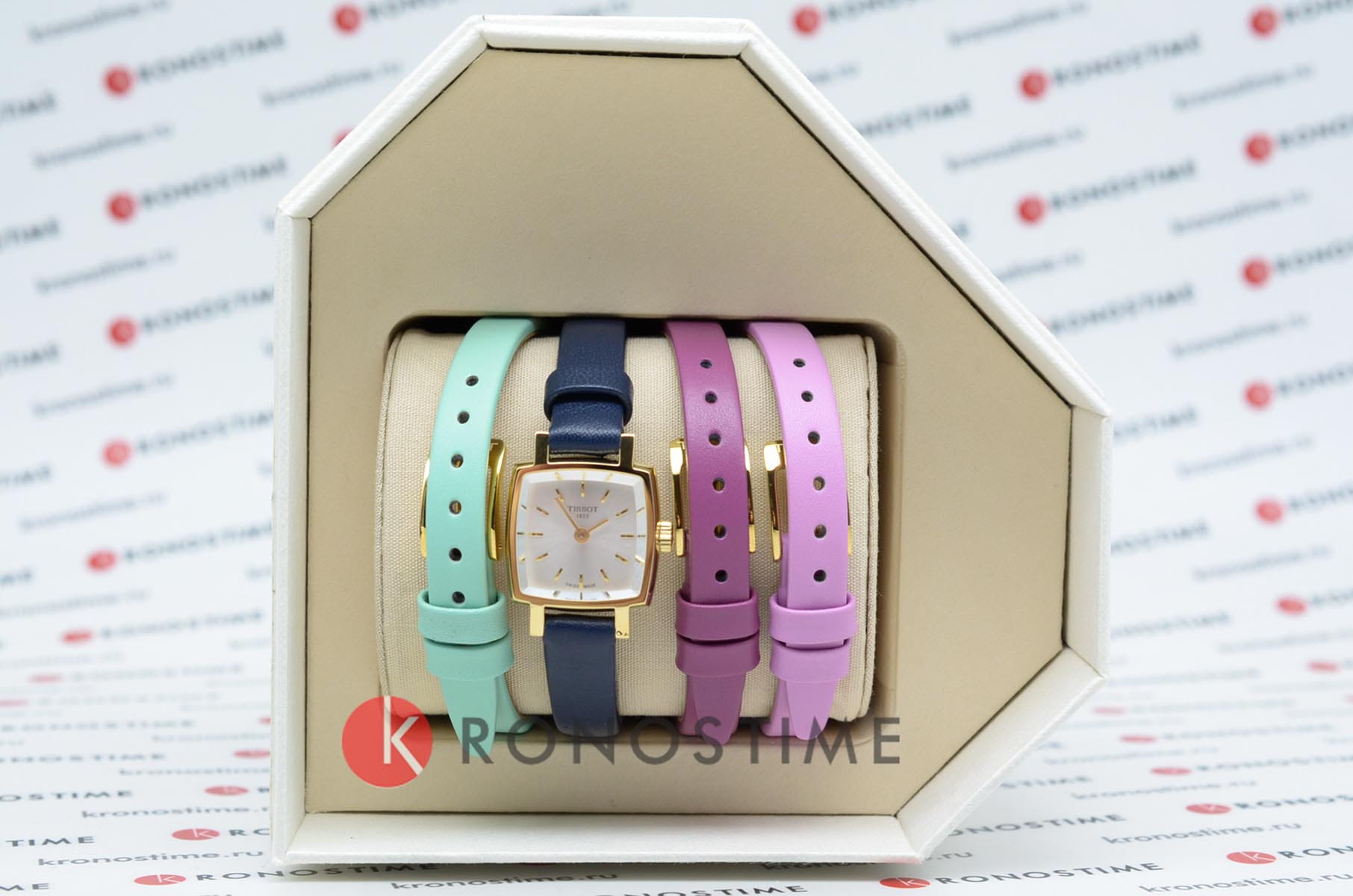 Tissot T0581093603103 женские часы застежка крупным планом