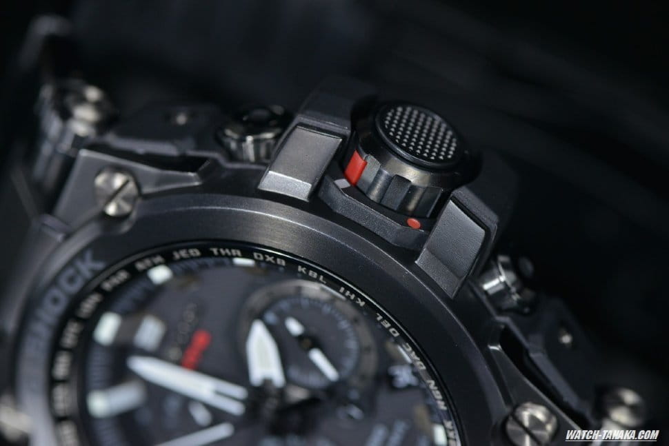 Casio Casio G-Shock Premium MTG-S1000BD-1AER электронные мужские часы часы крупный план черный циферблата