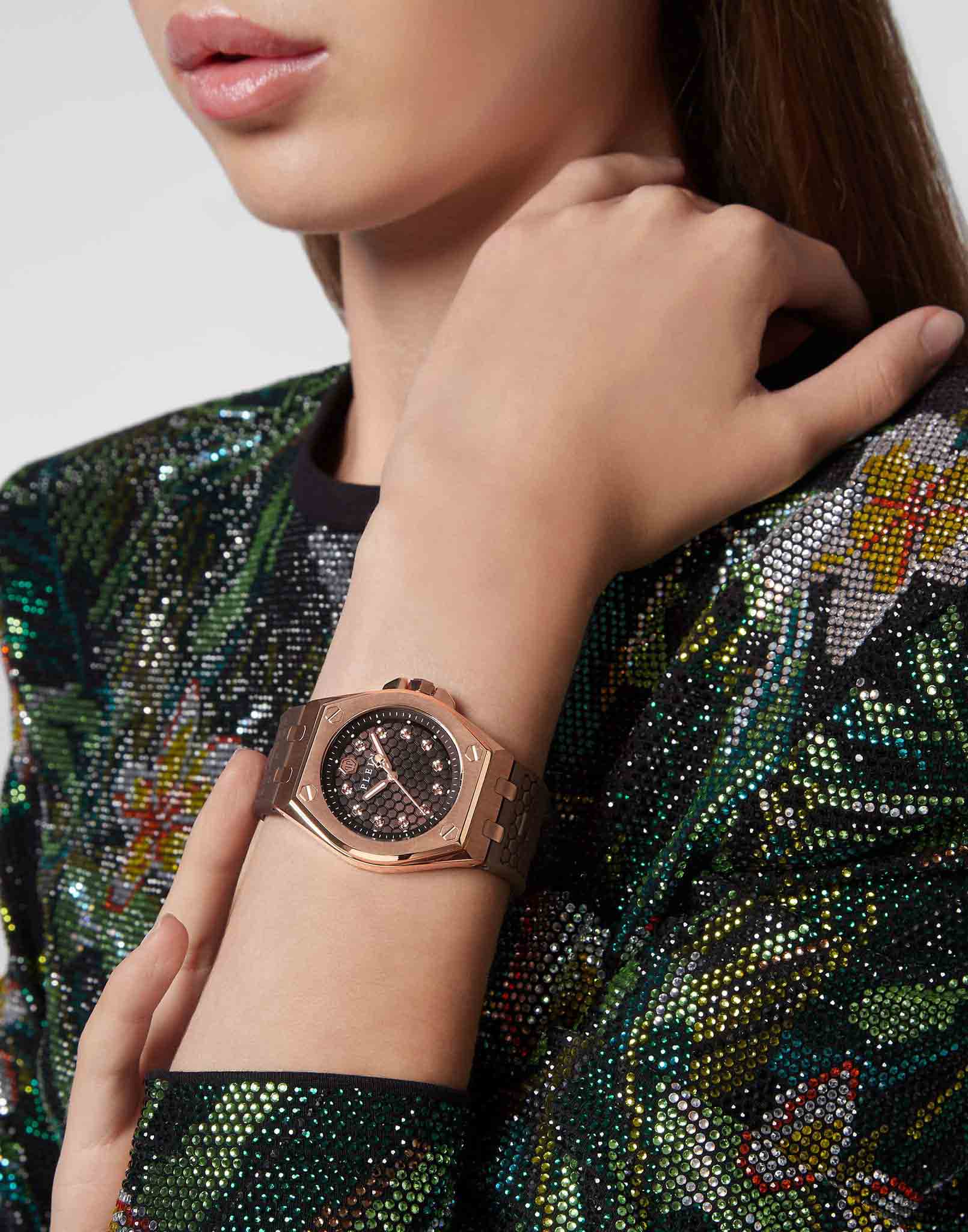 Philipp Plein Philipp Plein Extreme Lady PWJAA0422 , наручные женские часы фото под углом