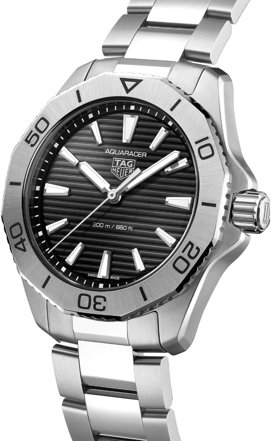 TAG Heuer TAG Heuer Aquaracer Professional 200 WBP1110.BA0627, aquaracer швейцария мужские часы на браслете нержавеющая сталь боковой вид