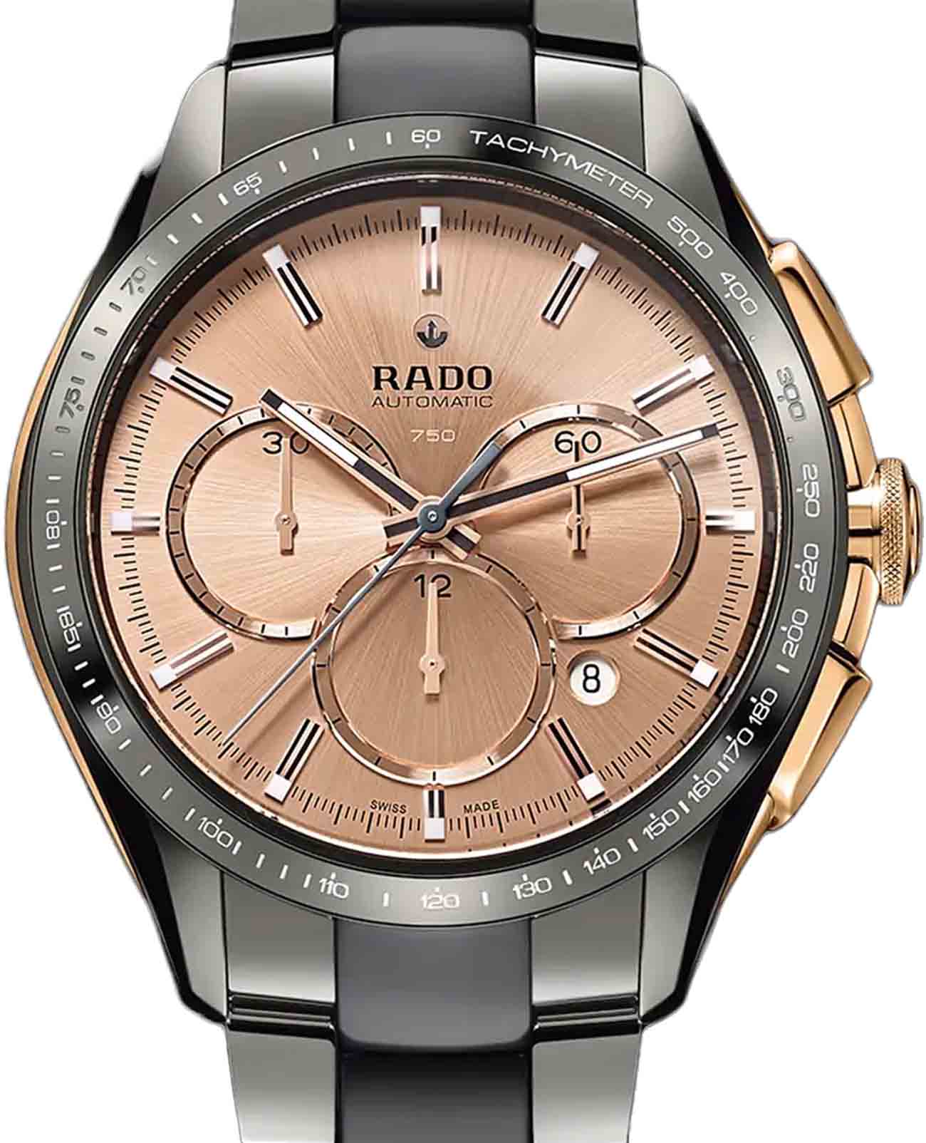 Rado Rado HyperChrome Automatic Chronograph R32143692 Automatic, наручные мужские часы фото под углом