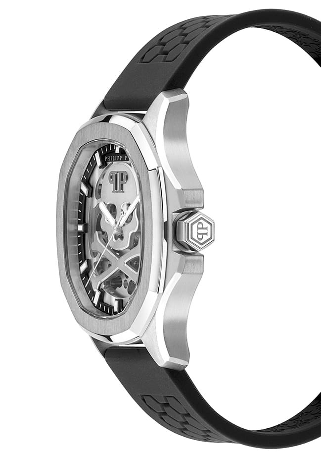 Philipp Plein Philipp Plein Plein Philipp PWRAA0123,  германия мужские часы на браслете силикон боковой вид