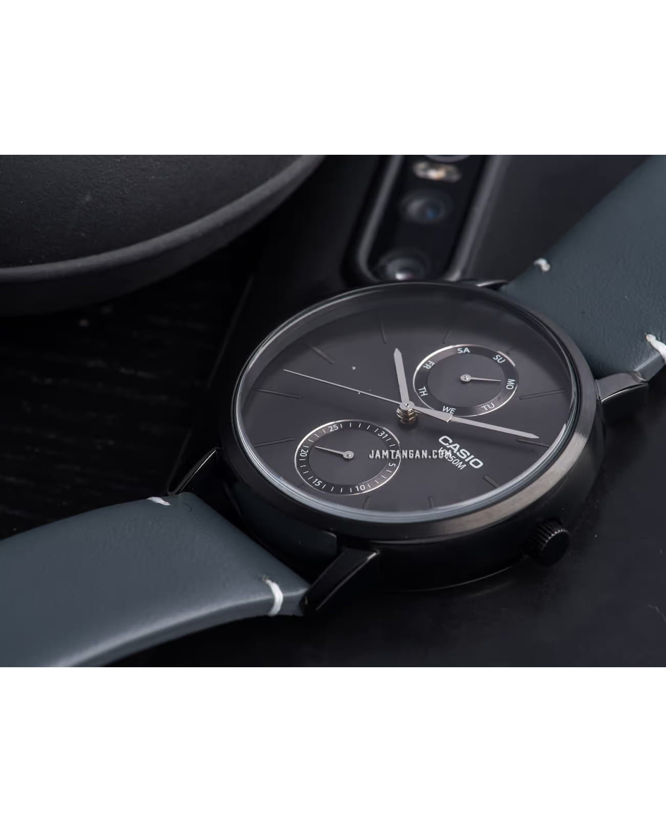 Casio Casio Collection MTP-B310BL-1A мужские часы черный циферблат на запястье