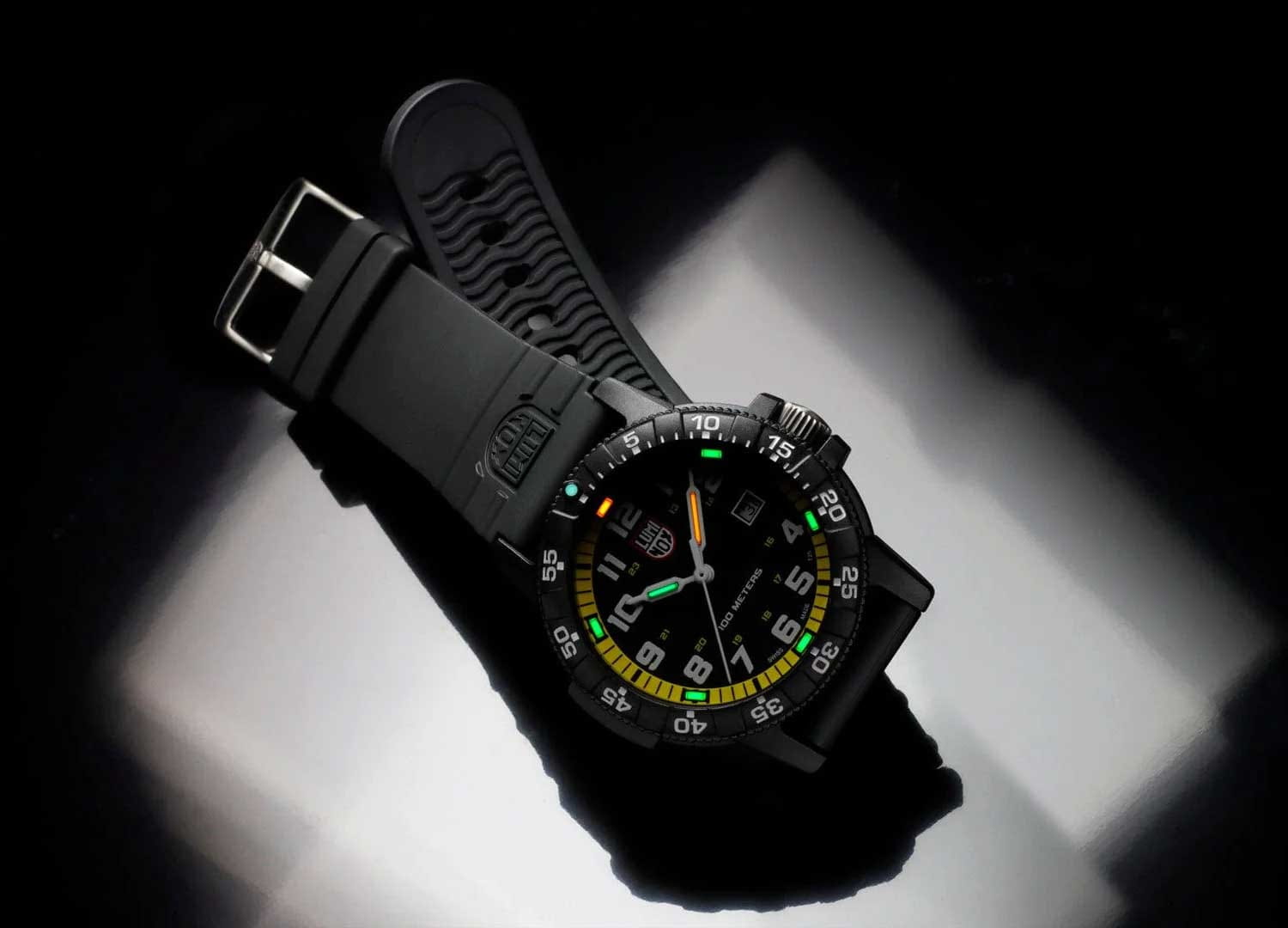 Luminox Luminox Leatherback Sea Turtle XS.0325  — детали корпуса и полиуретан