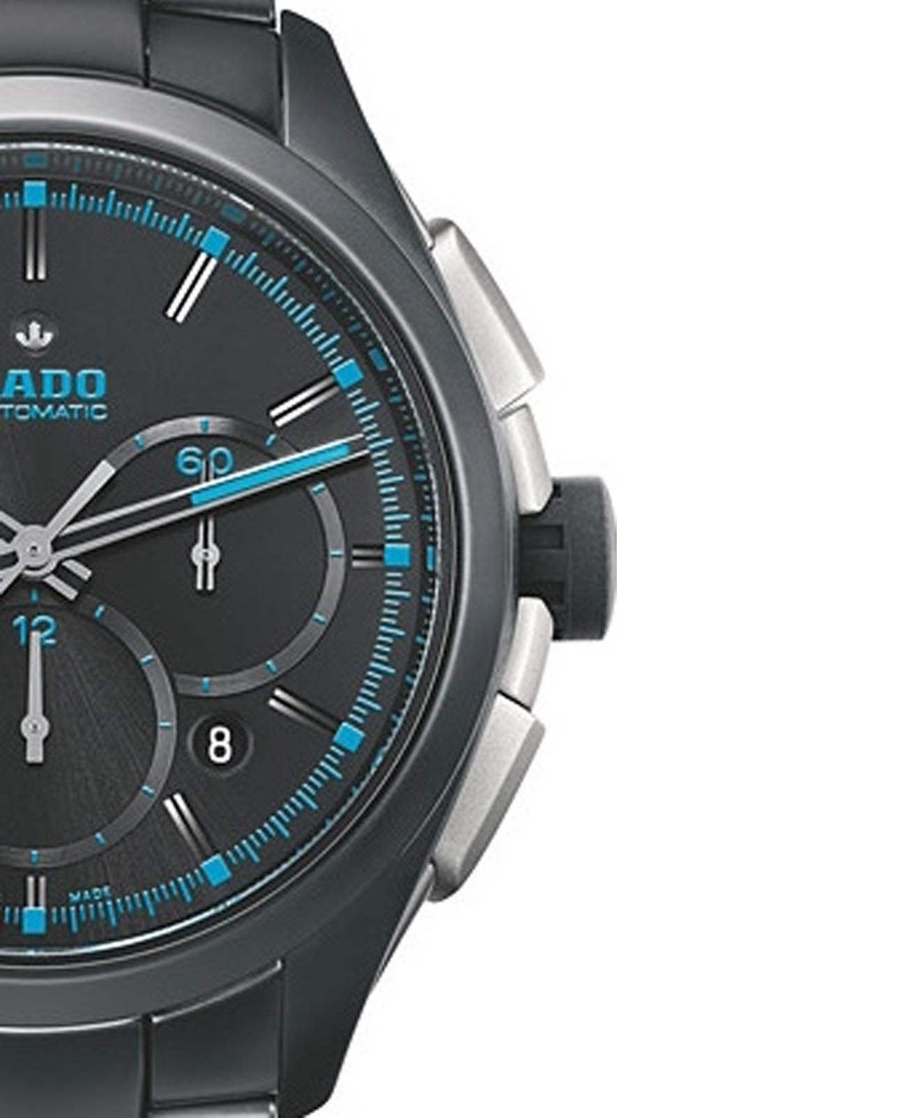 Оригинальные часы Rado Rado HyperChrome Automatic Chronograph R32525152 механические калибр механизма eta 2894-2 общий вид