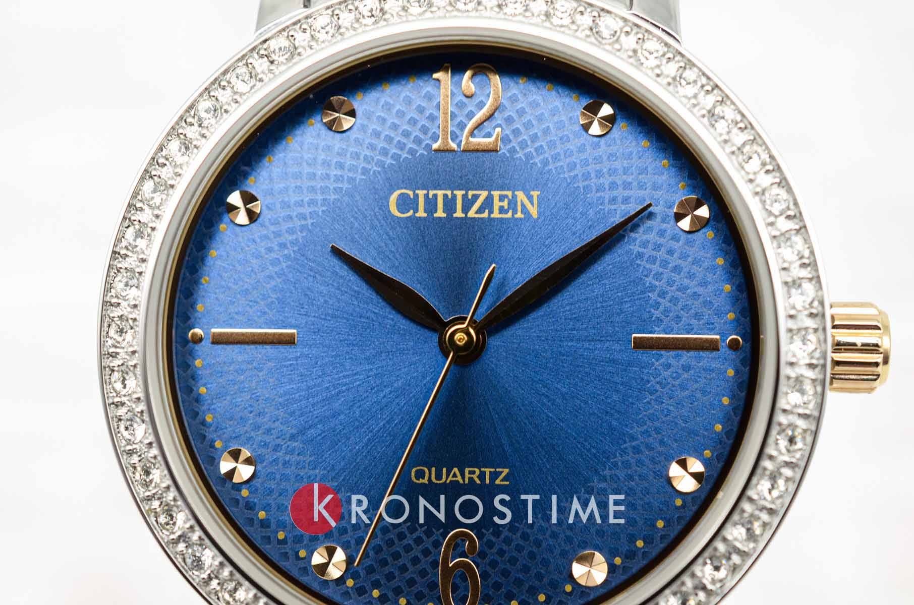 Citizen Citizen Elegance EL3106-59L женские часы синий циферблат на запястье