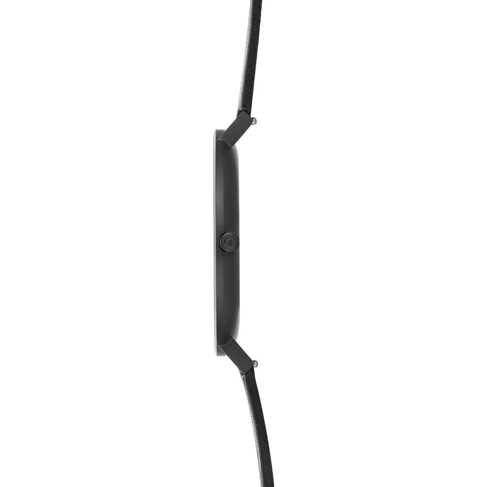 Оригинальные часы Obaku Obaku Leather V283GXBBRB кварцевые калибр механизма  общий вид