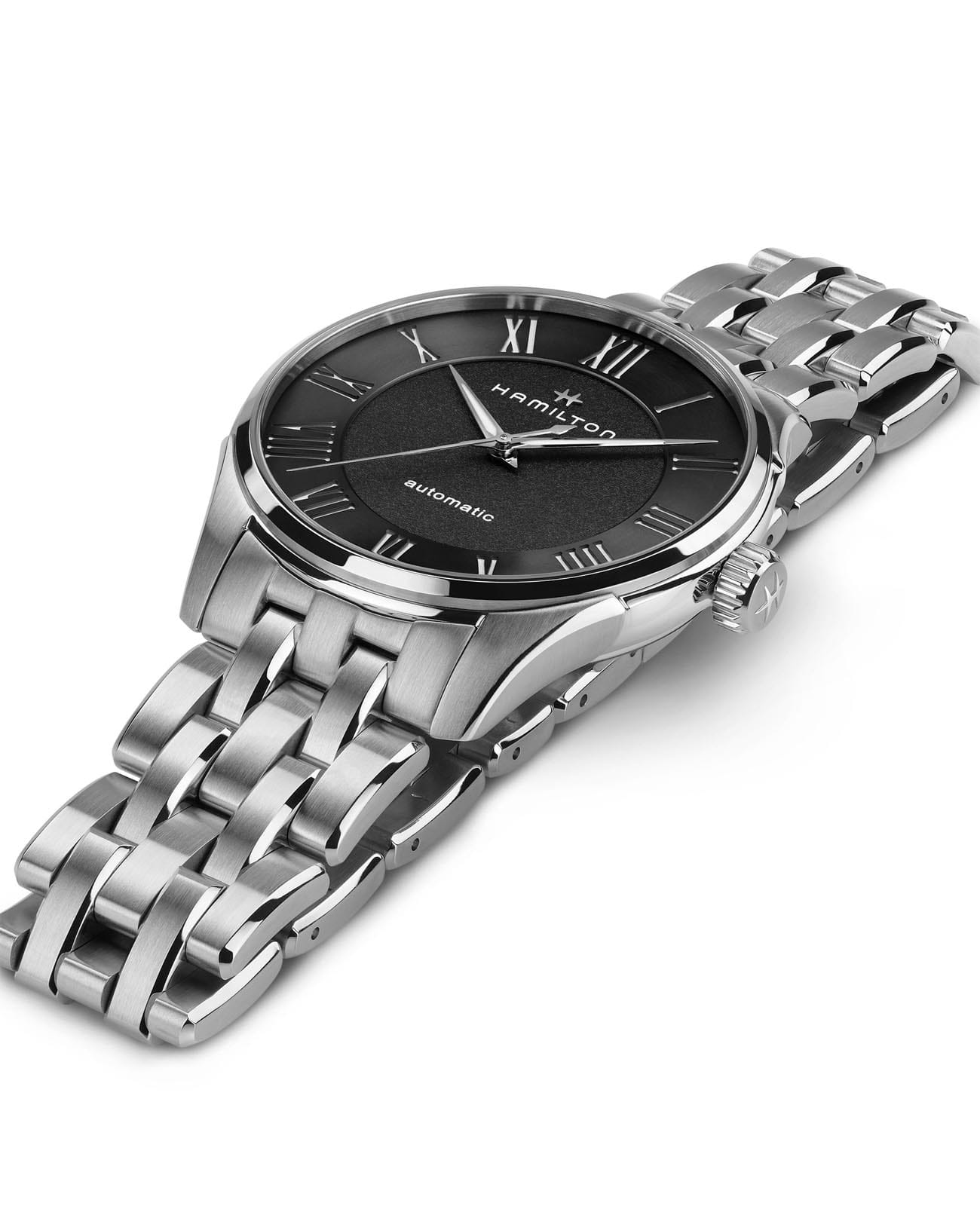 Hamilton Hamilton Jazzmaster Auto H42535130 , наручные мужские часы фото под углом